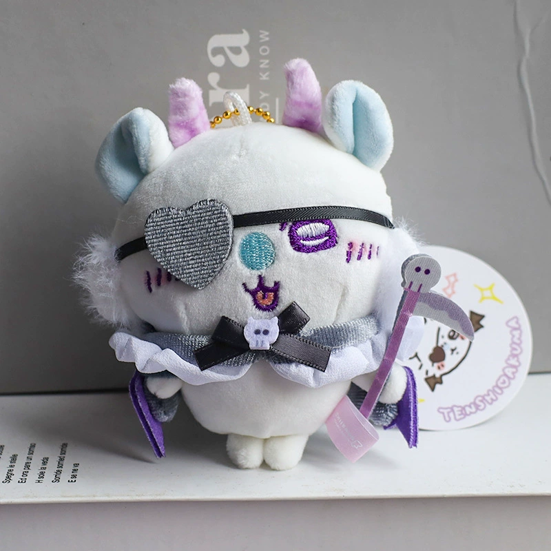 Chiikawa Angel Devil Tenshi Mascot Momonga Plush Doll Keychain Chiikawa Angel Devil Tenshi Mascot Momonga Plush Doll Keychain