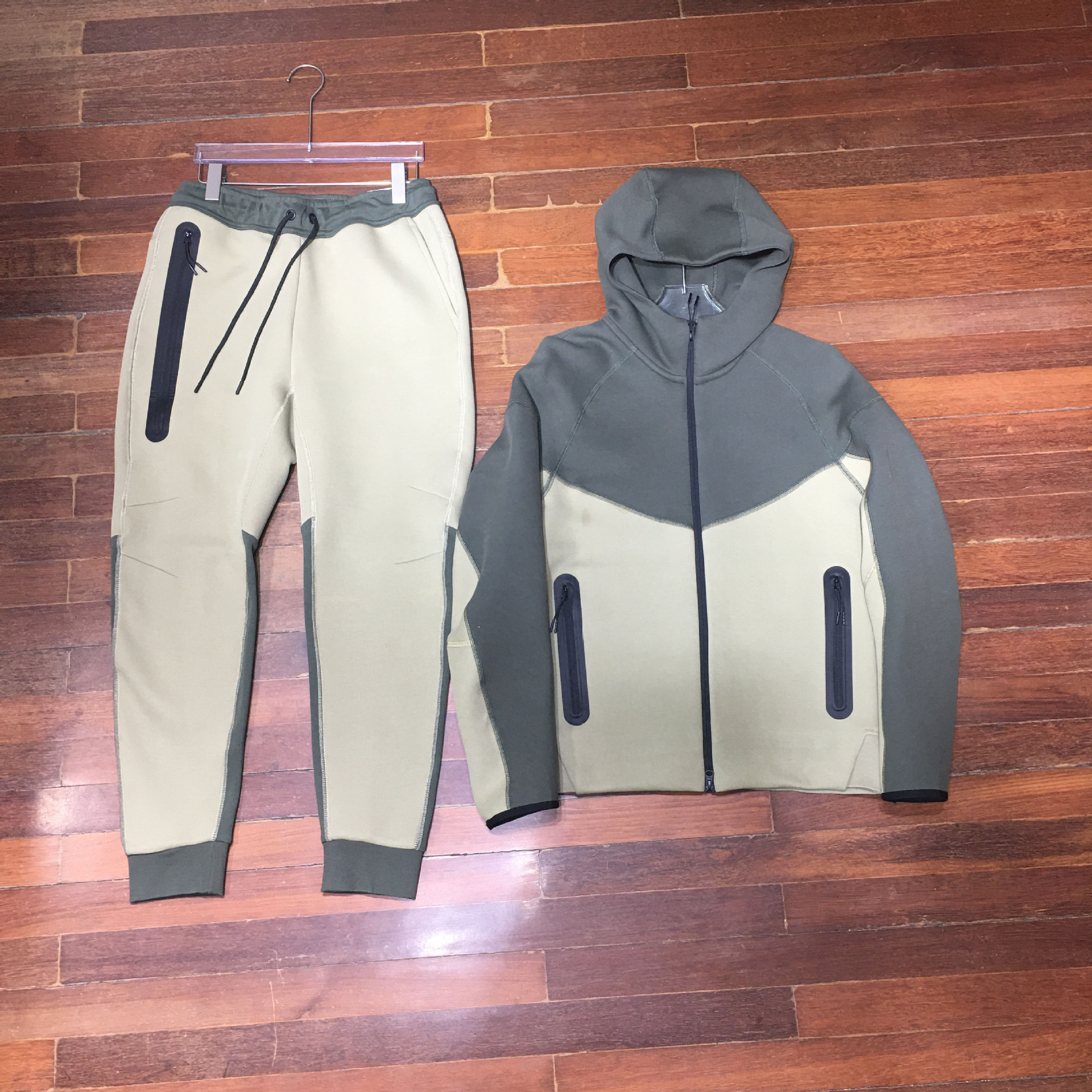 Men's spring autumn knitted sports suit
