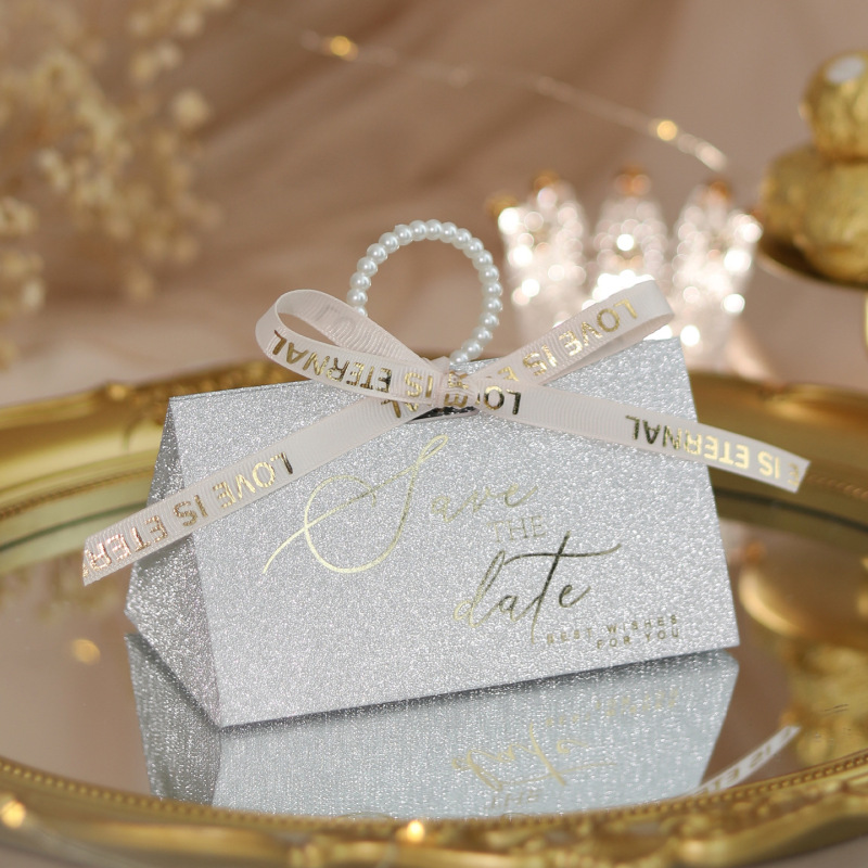 2025 新しいシュガーボックス結婚式のキャンディーボックスハイエンドの結婚式の婚約キャンディーボックスキャンディーバッグギフトボックス空箱|undefined