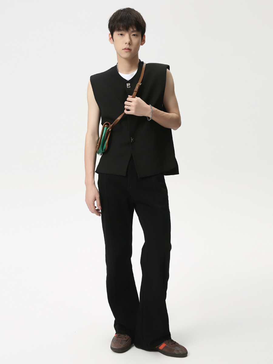 MTLCLOTHES Hombres| American cleanfit high street minimalista mini slimming casual jeans moda