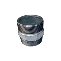 Manufacturer wholesale Magang steel pipe fittings, hexagonal outer wire, direct-to-wire outer wire, hot-dip galvanized outer wire