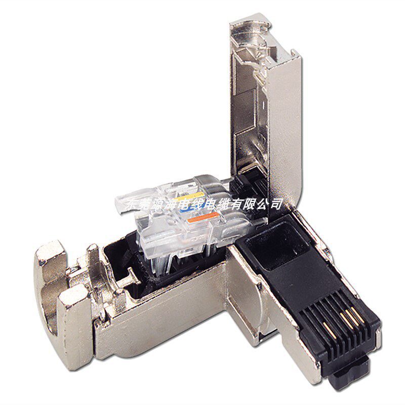 Compatible with Siemens Industrial Ethernet Rj45 Plug 4-Core Metal Crystal Head 6Gk1901-1Bb10-2Aa0 Compatible with Siemens Industrial Ethernet Rj45 Plug 4-Core Metal Crystal Head 6Gk1901-1Bb10-2Aa0