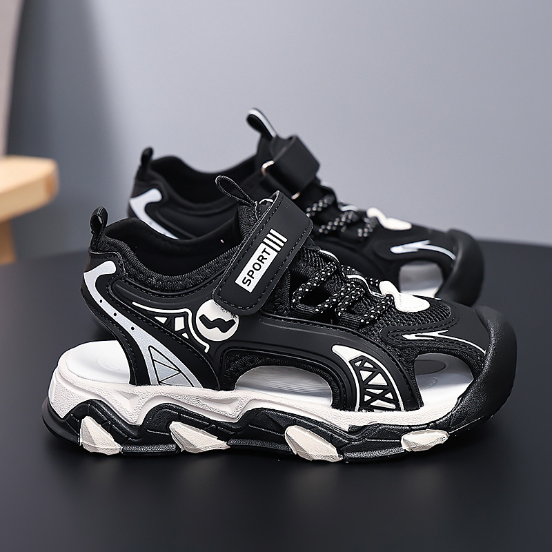 Sandalias para niños de verano 2026 nuevas zapatos de moda para niños, zapatos casuales, zapatos deportivos de playa image 3