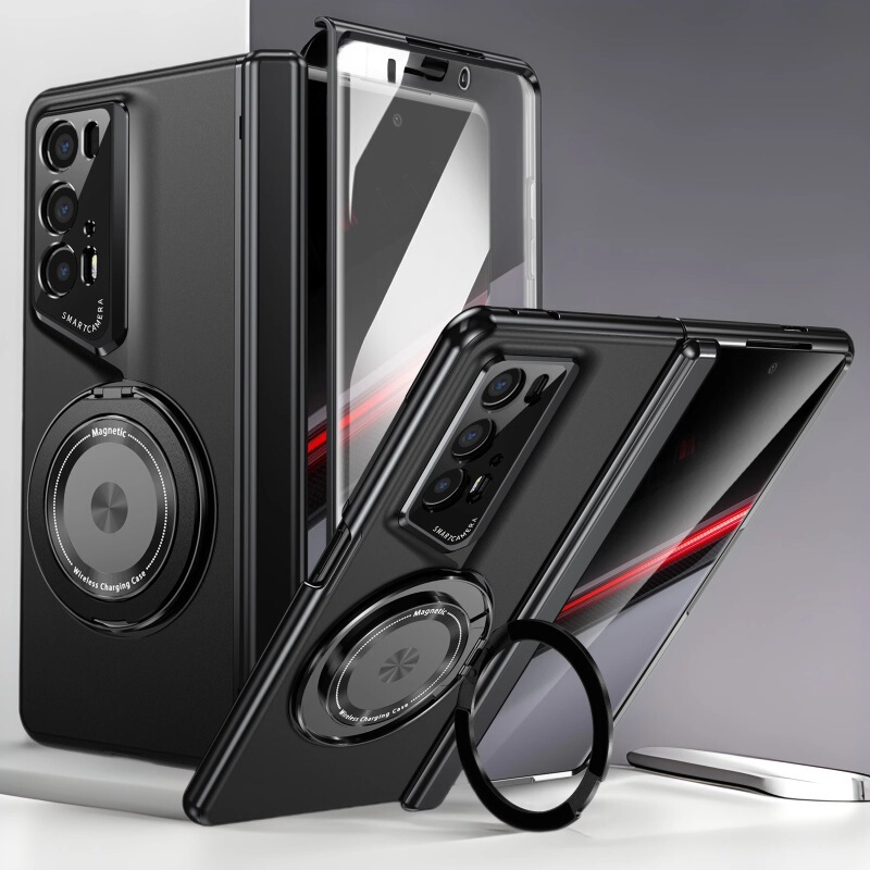 Suitable for honorV2RSR mobile phone case magicvs3 magnetic rotating bracket v3 shell film integrated anti-drop protective cover
