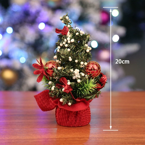 Red (Shiny fabric tree)