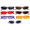 Brand sunglasses, fashionable glasses solar-powered hip-hop style suitable for men and women, 2021 years, cat's eye