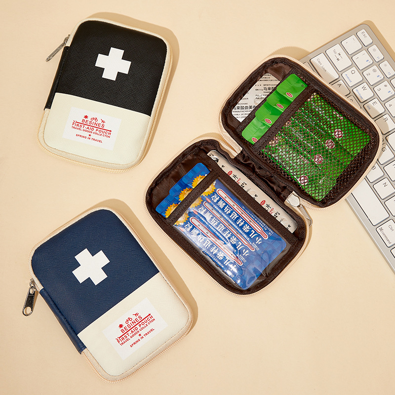 Bolso médico portátil para el hogar en viajes de negocios, paquete de medicina portátil, paquete de medicina de emergencia, venta directa de fábrica