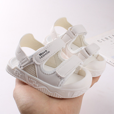 一件代发宝宝鞋女夏季防滑软底学步鞋儿童小童鞋男童婴儿凉鞋2658|ru