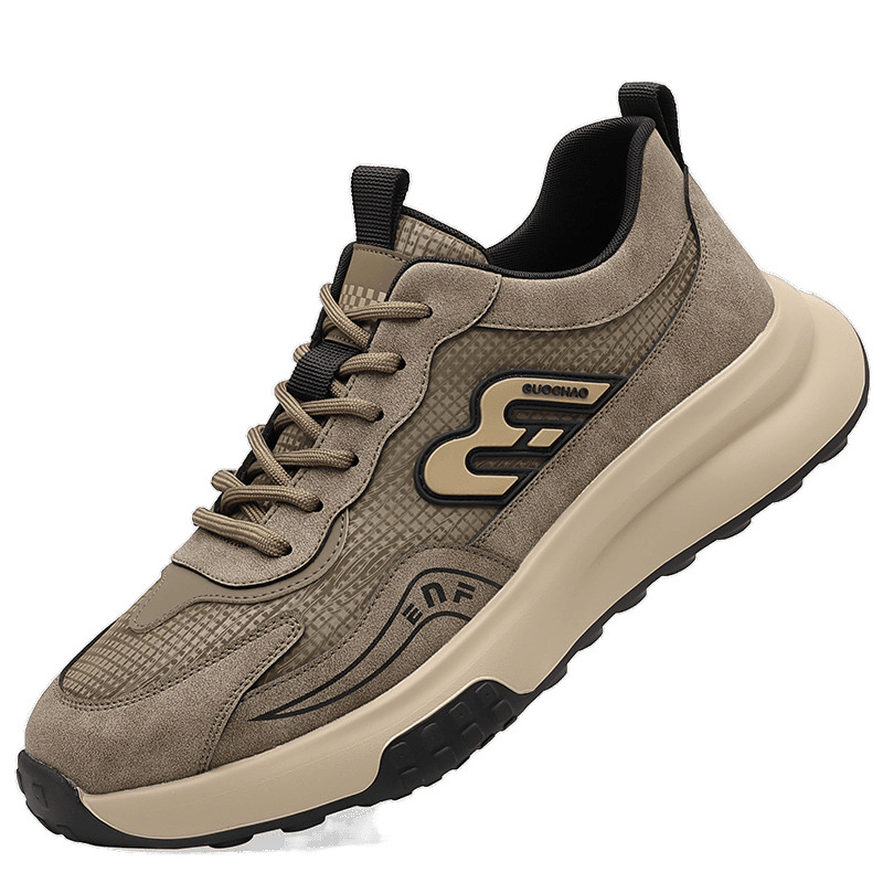 Zapatos deportivos para hombres 2025 verano nuevos zapatos para hombres para correr versátiles respirables zapatos casuales antideslizantes al por mayor