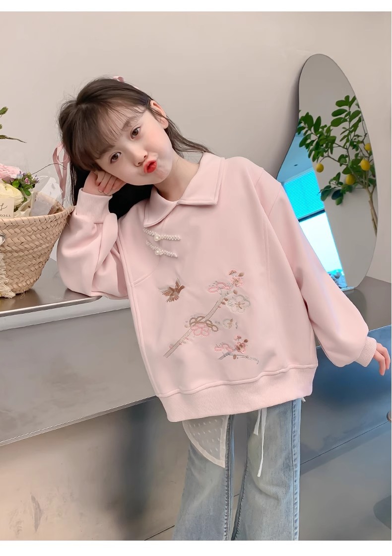 Kinder Hoodie Set Für Mädchen Herbst Im Modischen Chinesischen Stil_voghion.com