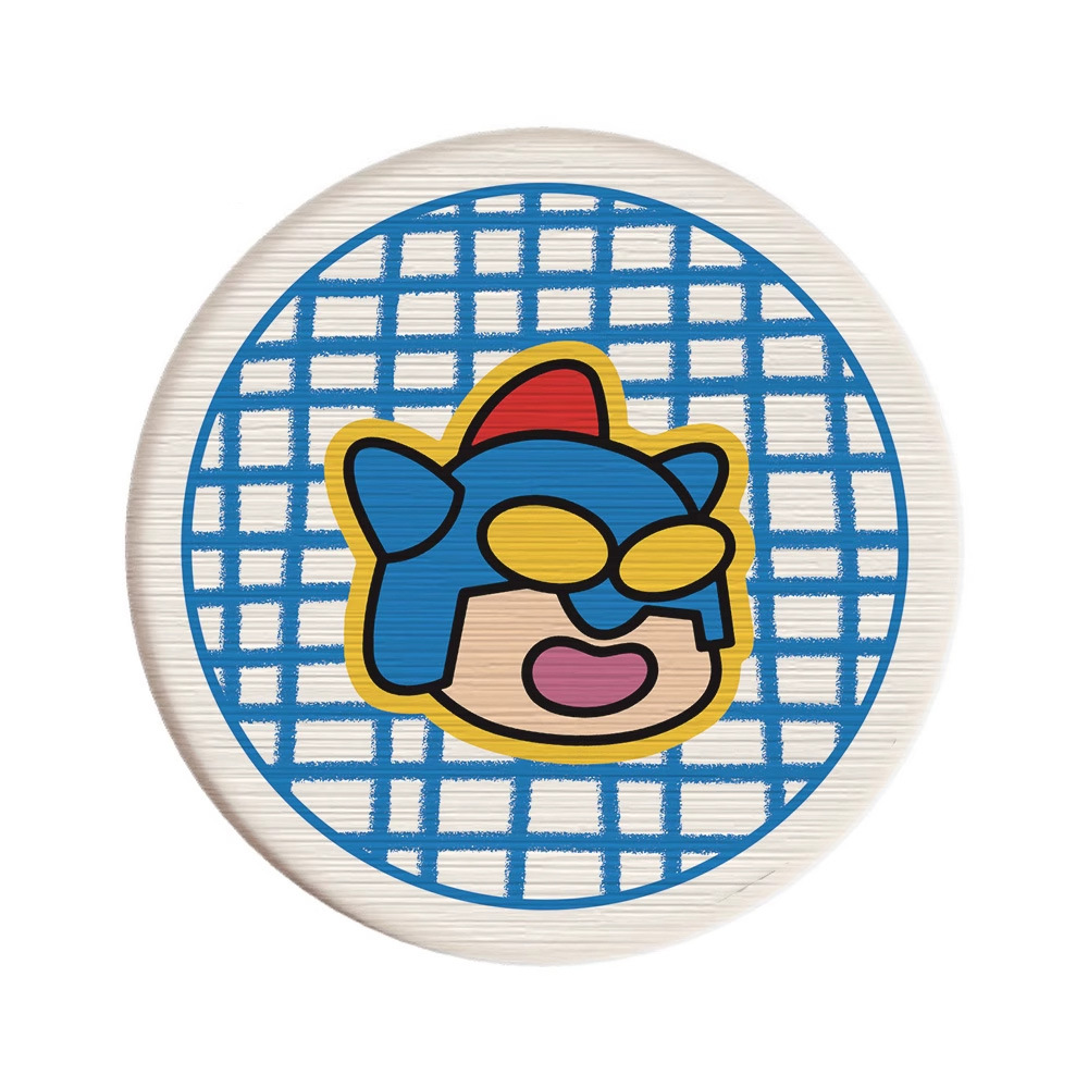 Posavasos de café de oficina de dibujos animados, posavasos de escritorio, posavasos de agua redondos, almohadillas absorbentes de agua de barro de diatomeas, encimera de secado rápido