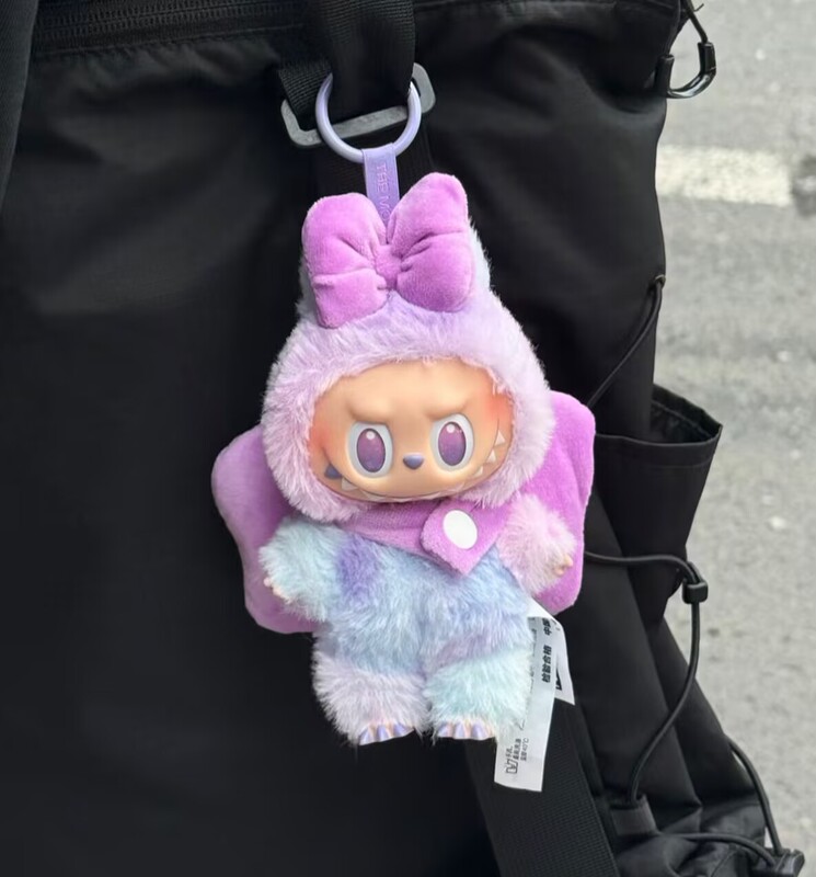 蝴蝶结娃衣bubu娃衣坐坐派对一三代盲盒布布衣服毛绒搪胶脸娃衣|undefined