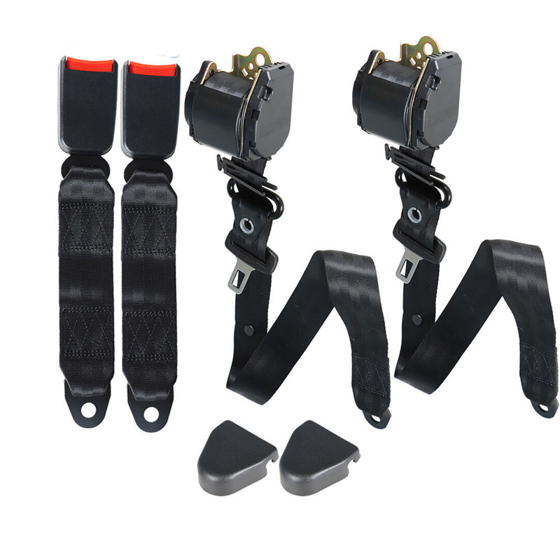 Car Seat Belt, Truck, Bus, School Bus, Driver and Passenger Three-Point Automatic Retractable Seat Belt with Emergency Locking