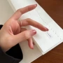开口小众简约925指环