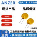 250V保险丝直插自恢复PPTC0.1A0.2A0.4A0.5A1.1A2A熔断器电源