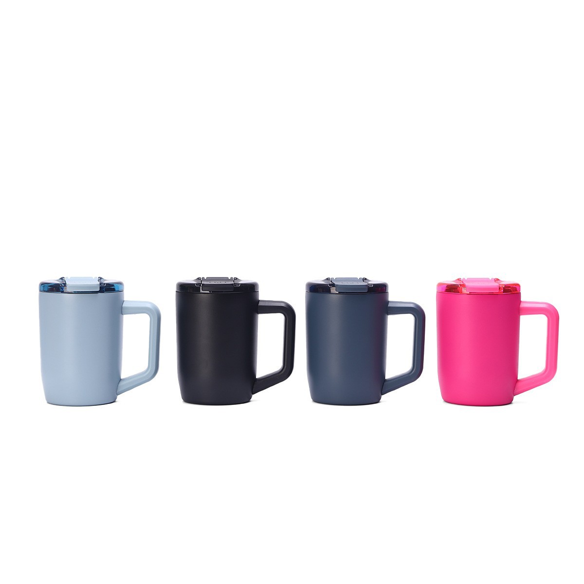 Nuevos productos transfronterizos de acero inoxidable 15oz taza de mango taza de oficina de negocios portátil taza de café taza de café taza