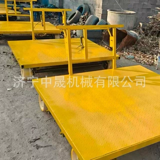 铁路工务用轨道手推车 电动轨道铁路运输车平板车 1435轨用便携