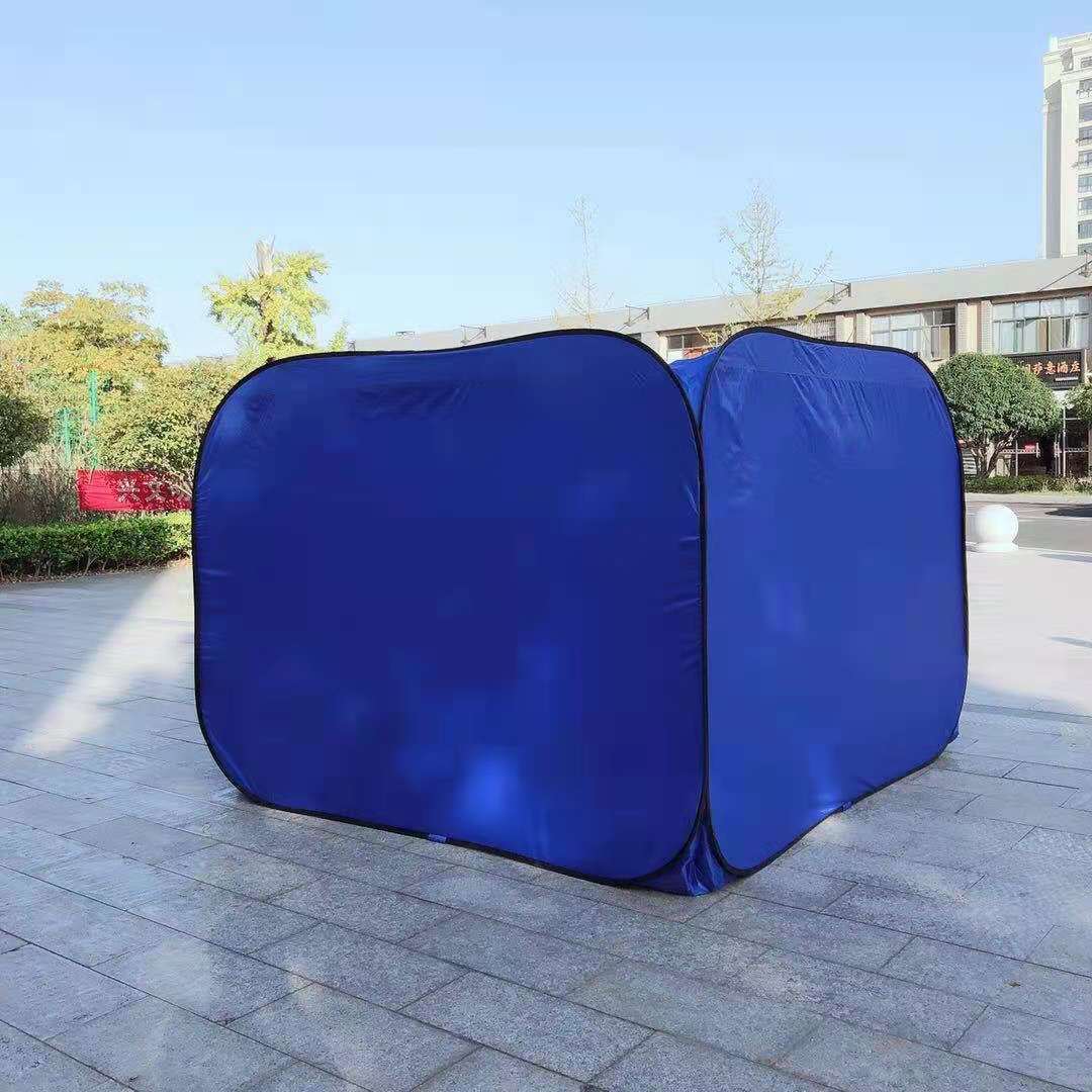 Indoor Disaster Relief Isolation Emergency Rescue Tent Automatic Quick Open Large Steel Wire Tent Model Export