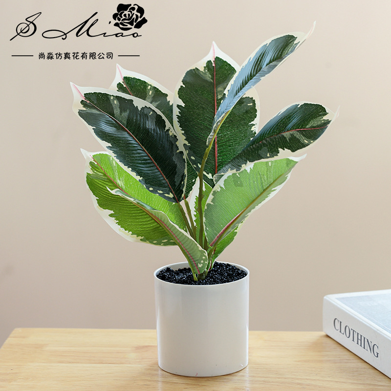 Flores artificiales, plantas verdes artificiales, bonsái, adornos creativos, flores simuladas, plantas de plástico, decoración de interiores, dropshipping, plantas en maceta simuladas