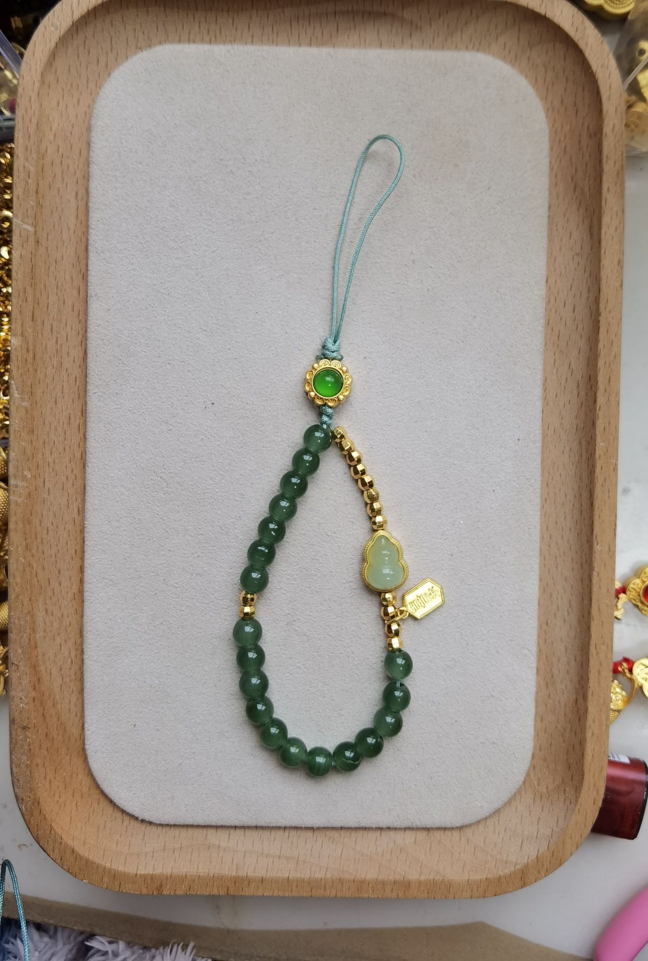 옥색 반지 스타일