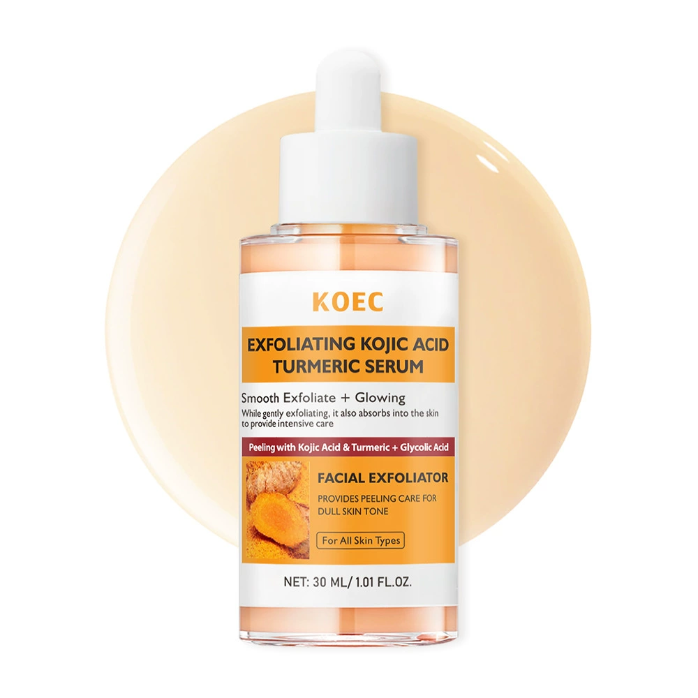 Exfoliating Essence KOEC Rice Moisturizing, AHA BHA, 30 g (Rice / Black Rice / Turmeric)
