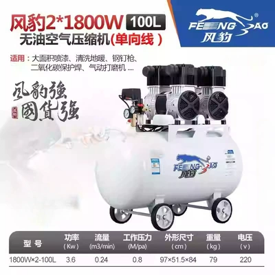 Hava kompressorları, Air Pump Compressor 380V - 21800-100l-220v