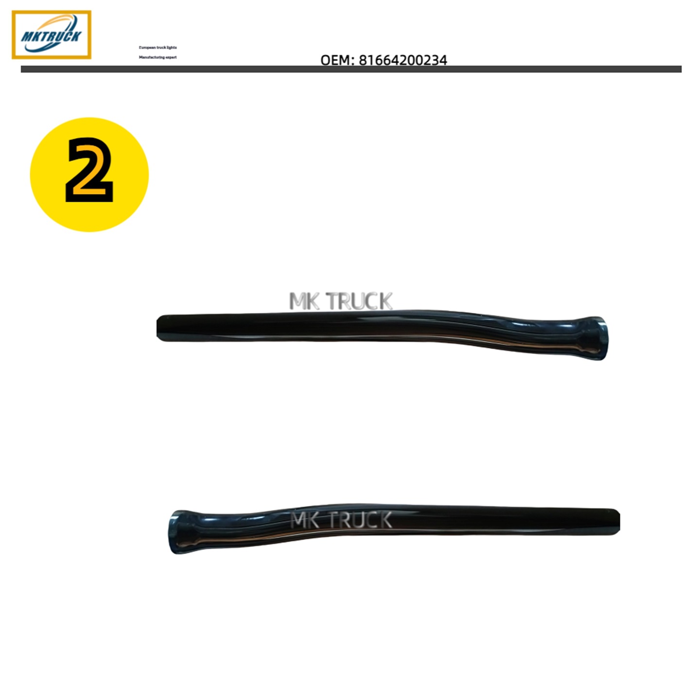 Soporte de guardabarros delantero de la rueda trasera 81664200234 para MAN TGS TGX TGA Accesorios de camiones
