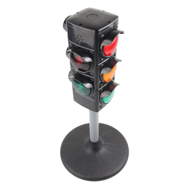 Semáforos para niños semáforos señales de tráfico iluminación efectos de sonido estacionamiento Educación de tráfico juguetes de educación temprana