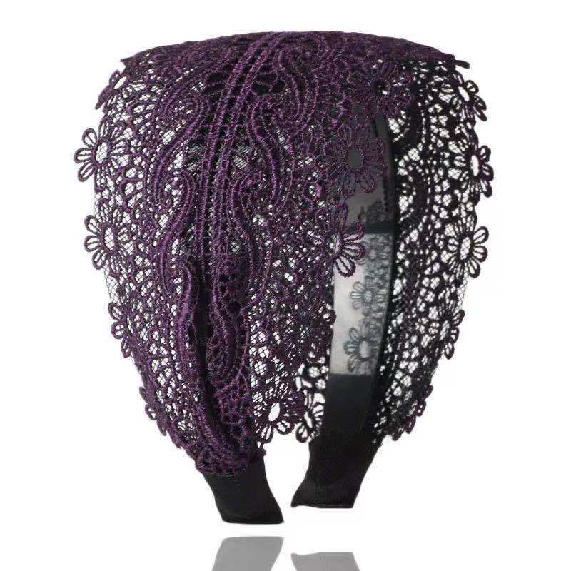 Diadema simple coreana, paquete de pelo de ala ancha para mujer, moda y dulce, diadema para cubrir las canas, horquilla de presión fresca de celebridades de Internet