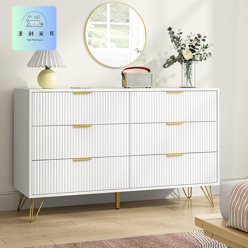 Sideboard Panel Furniture with Wavy Drawer Cabinet Coffee Bar Amazon Cross-Border Source Factory Wholesale Sideboard Sideboard Panel Furniture with Wavy Drawer Cabinet Coffee Bar Amazon Cross-Border Source Factory Wholesale Sideboard