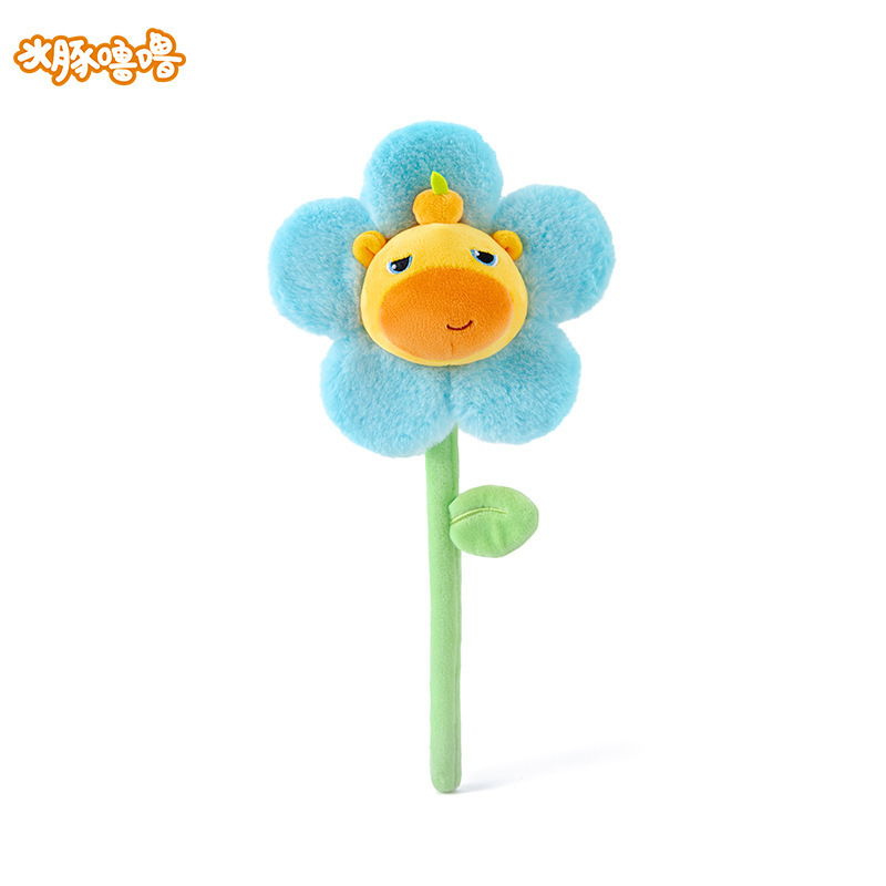 新品彩色噜噜花毛绒玩具假花束公仔节日礼物安抚娃娃周边摆件批发|undefined