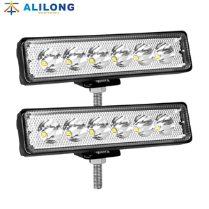 Cross-Border In-Stock 18W Automotive Work Light, Vehicle Inspection Light, Motorcycle Spotlight, Off-Road Vehicle Light, Modified Led Car Light