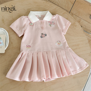 ����Ůͯ�B��ȹ���b�¿ͯ���̽�polo����ȹ�����ܚq�Y���ļ�