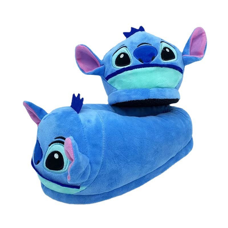 Zapatillas de Casa de Felpa con Puntada, Bebé, Dibujos Animados, Invierno, Cálidas