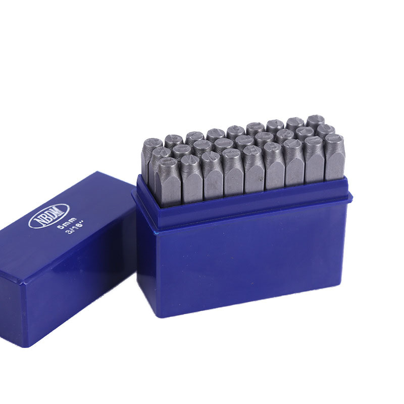 Ventas de fábrica Número de acero digital caja azul Carta de acero en inglés Multi-Especificación de alta resistencia Carta digital sello de acero