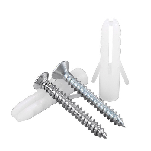Stainless steel expansion screw explosion expansion tube cabinet self-operated screw bolt explosion screw rubber plug M6 M8