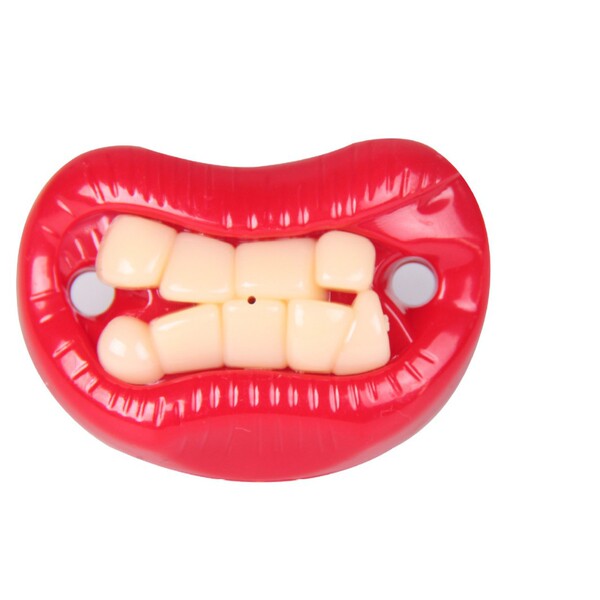 Children's silicone pacifier for mother and baby