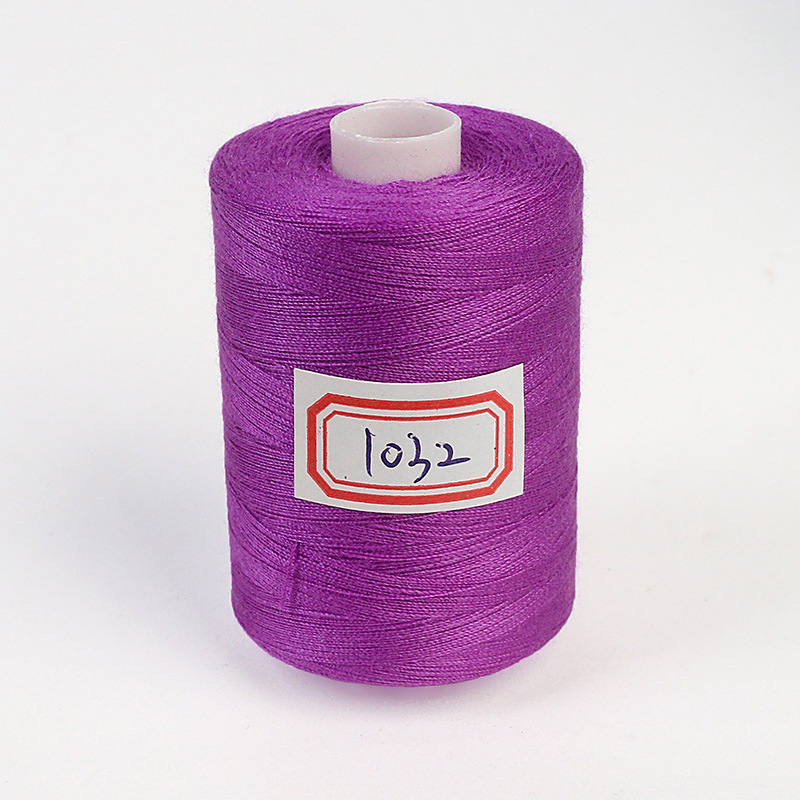 402 línea de coser 1000 yardas de alta velocidad poliéster línea arco iris combinación línea de coser casera línea de coser a mano línea delgada image 77