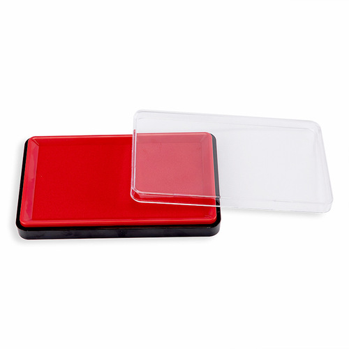 Deli 9864ES large fast-drying ink pad office finance 9864 bank printing ink red black blue accounting supplies seal