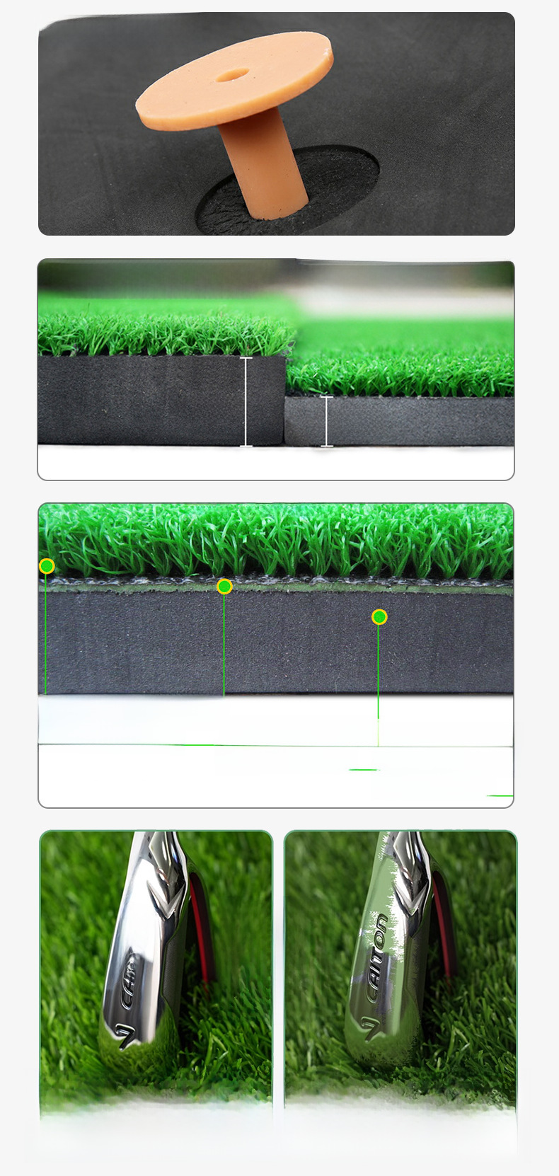 Golf Swing Mat Image 2
