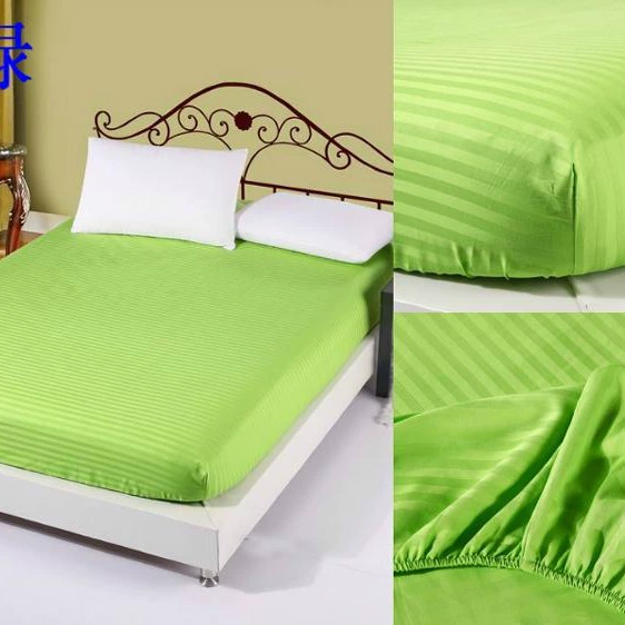 Сатин хлопок кровать шляпа отель Симмонс матрас защитный чехол сатин сплошной цвет Завод прямых продаж