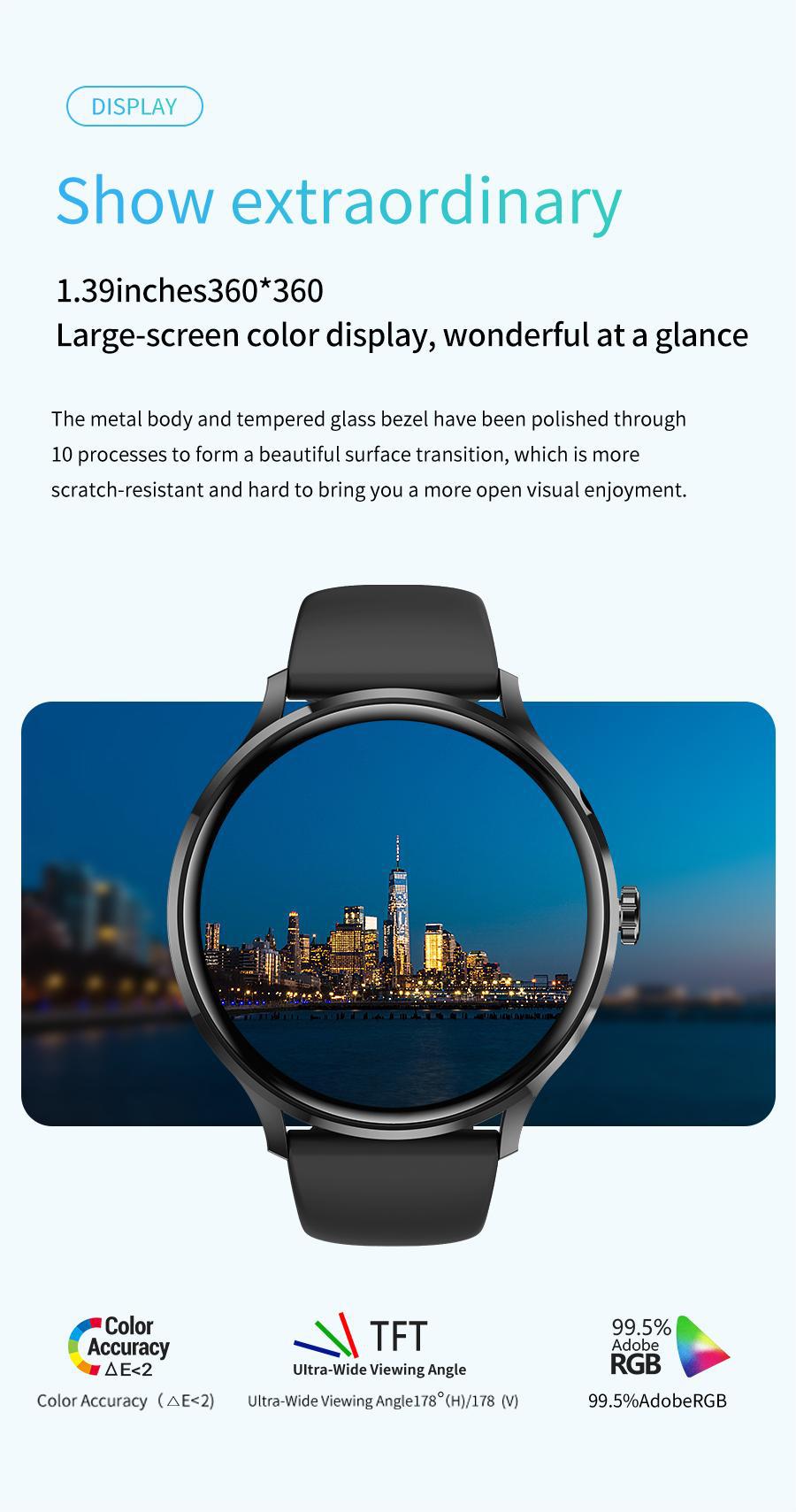 Title 9, Smart Watch with Bluetooth Calling, Heart Rate ...