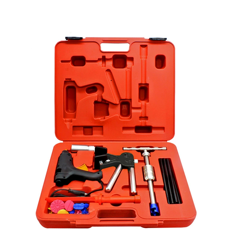 Инструмент для ремонта вмятин на автомобиле костюм корпус листовой металл бугорок бесшовный ремонт присоска яма артефакт без краски