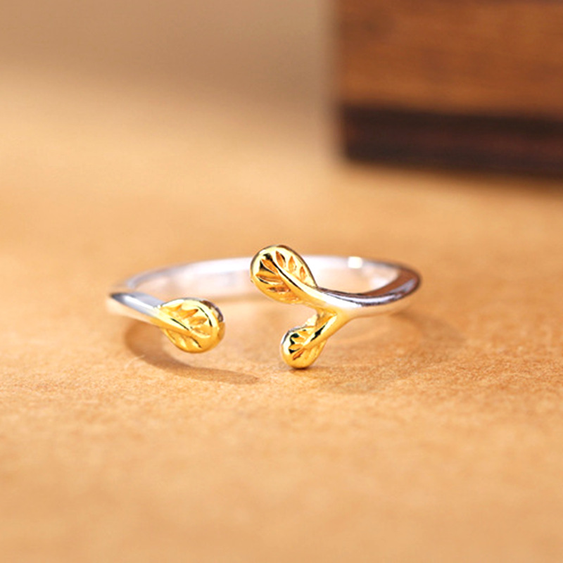 golden brand ethnic elegant fresh creative ring