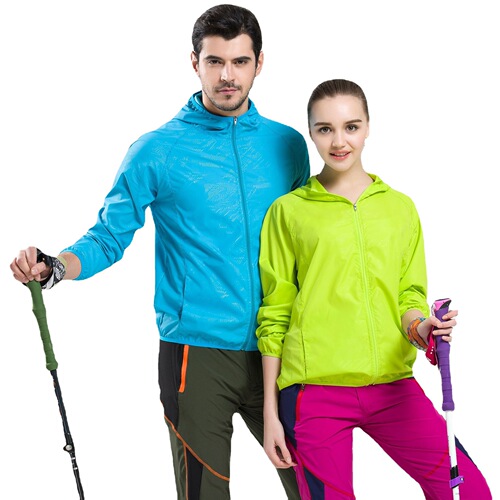 Direct Spring and Summer Outdoor Skin Clothing with Logo Printing for Men and Women, Sun Protection, Plus Size Waterproof Hiking and Fishing Apparel