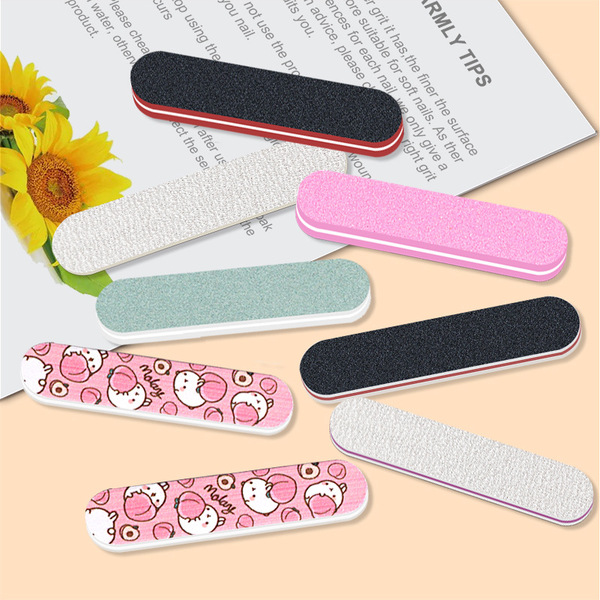 Manufacturer wholesale mini nail file thickness double-sided…