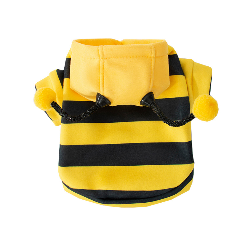 Linda abeja gato ropa verano Delgado pequeño gatito gato paño Gato Azul gato Jiafei mascota anti-pelusa verano