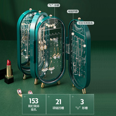 Jewelry Storage Box Earrings Jewelry Rack Earring Earrings Necklace Box Home Organization Display Stand Gadget