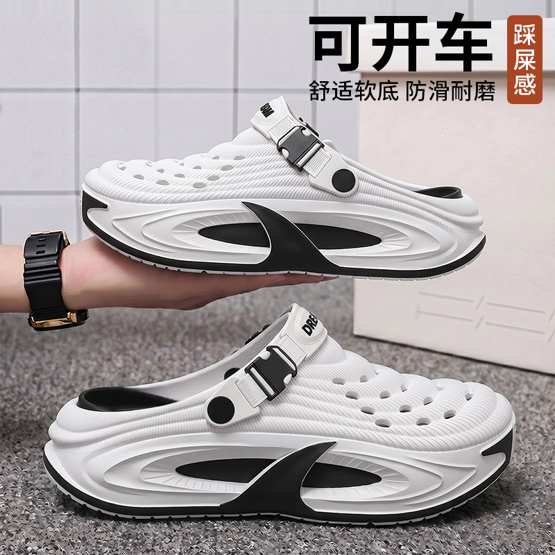 Hombres y mujeres de verano agujero zapatos al aire libre retroceso arroyo nadador antideslizante antichoque zapatillas frías para hombres 2026 nuevo image 19