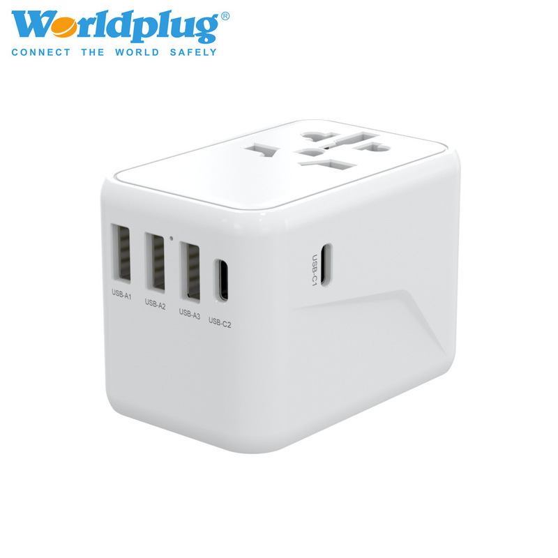 Global Universal Conversion Plug Gallium Nitride Pd45W Multi-Country Adapter Charger Multi-Function Travel Conversion Socket Global Universal Conversion Plug Gallium Nitride Pd45W Multi-Country Adapter Charger Multi-Function Travel Conversion Socket